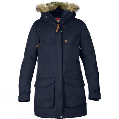 Parka Fjallraven Nuuk Mujer Azul Marino - Chile COZ286957